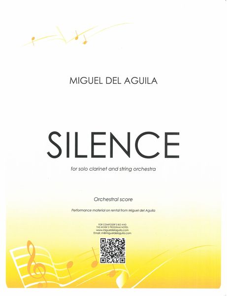 Silence : For Solo Clarinet and String Orchestra (2020).