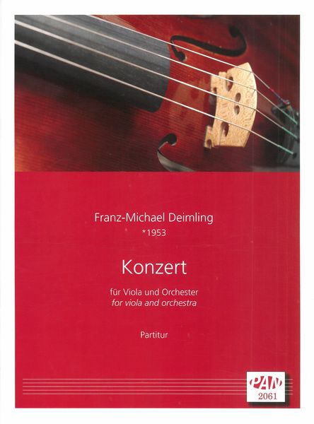 Konzert : Für Viola und Orchester.