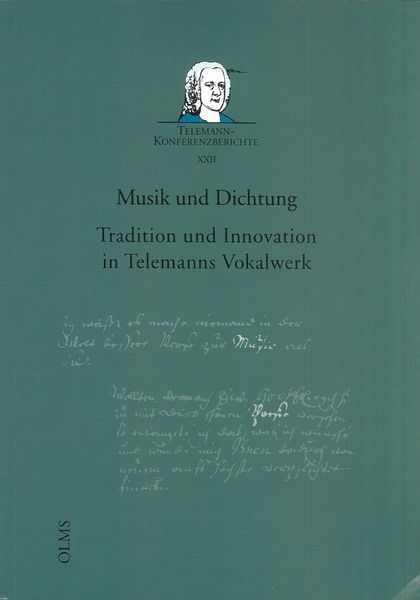 Musik und Dichtung : Tradition und Innovation In Telemanns Vokalwerk.