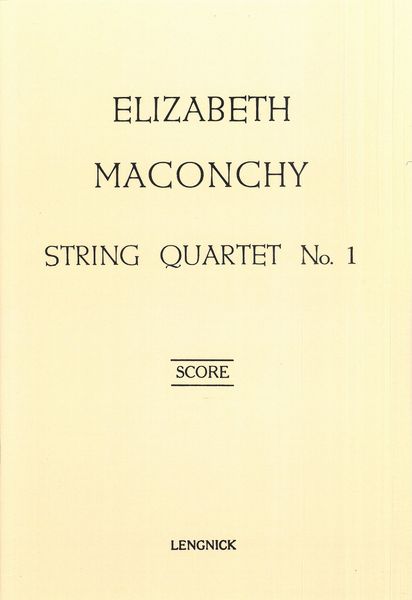 String Quartet No. 1.