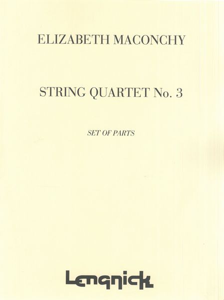 String Quartet No. 3.