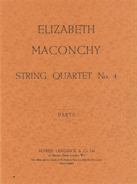 String Quartet No. 4.
