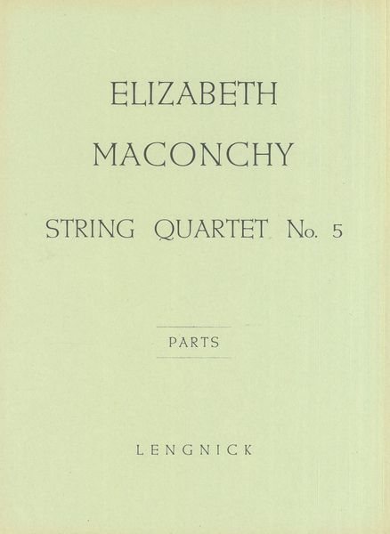 String Quartet No. 5.