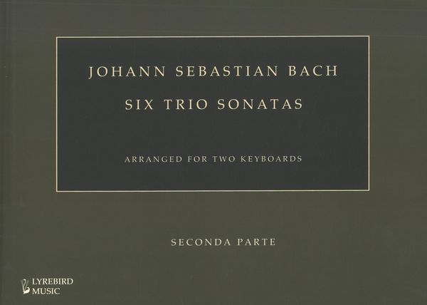 Six Trio Sonatas : arranged For Two Keyboards / edited and arranged by Francis Knights.