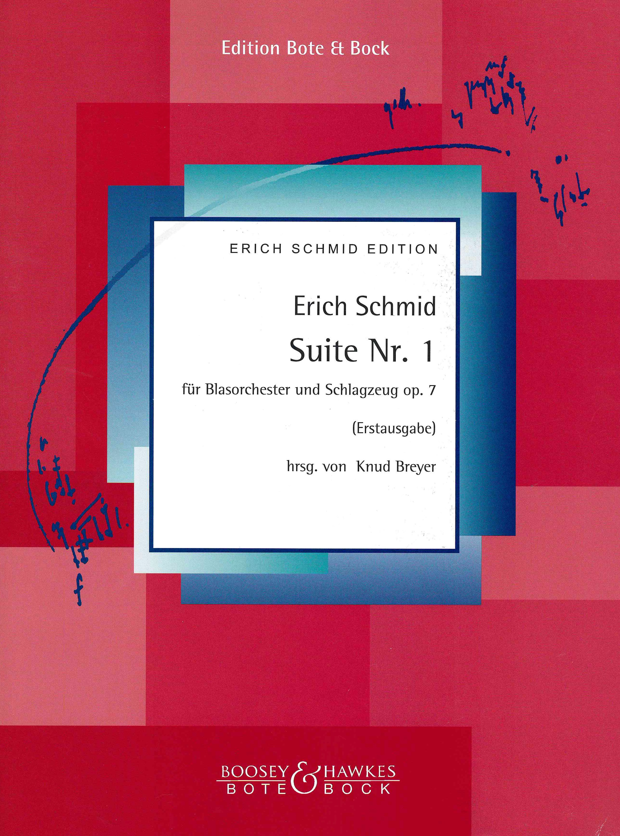 Suite Nr. 1, Op. 7 : Für Blasorchester und Schlagzeug (1931) / edited by Knud Breyer.