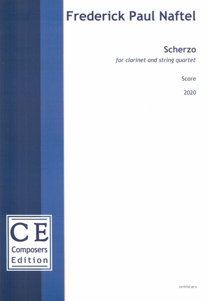 Scherzo : For Clarinet and String Quartet (2020).