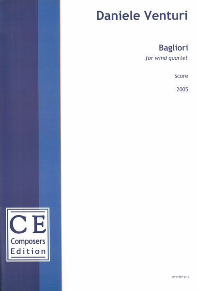 Bagliori : For Wind Quartet (2005).