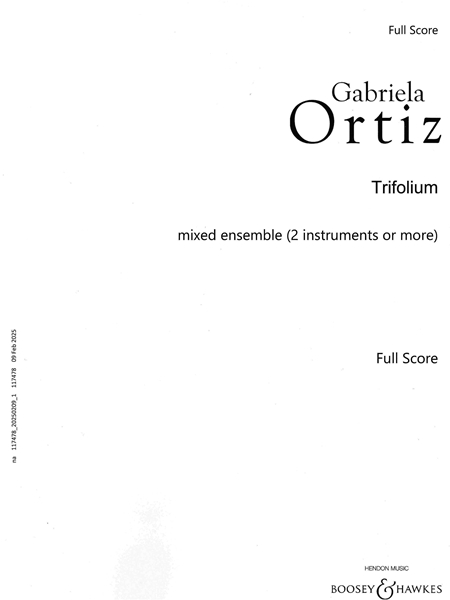 Trifolium : For Piano Trio (2005).