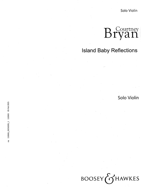 Island Baby Reflections : For Solo Violin.