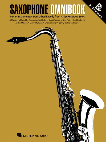 Saxophone Omnibook : For B Flat Instruments.