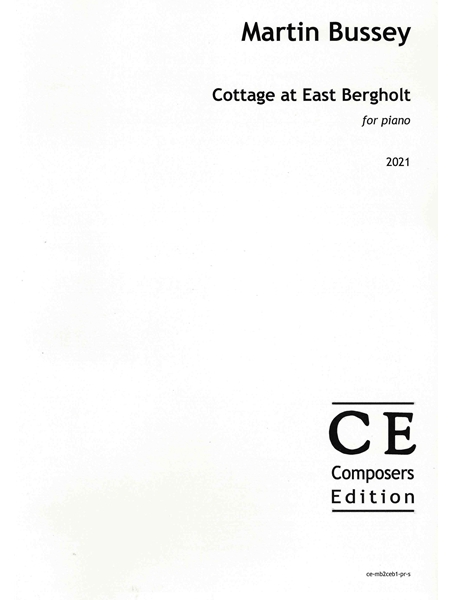 Cottage At East Bergholt : For Piano (2021).