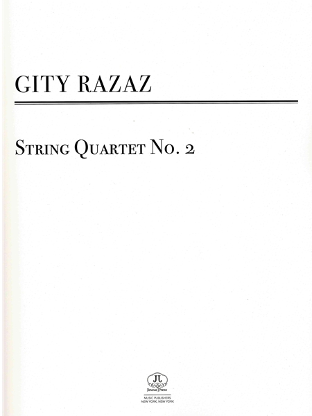 String Quartet No. 2 (2018).