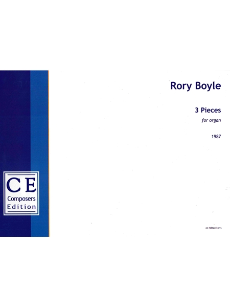 3 Pieces : For Organ (1987).