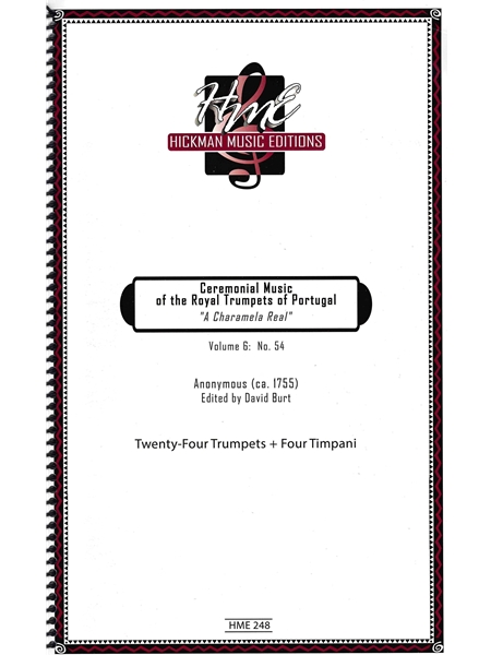 Ceremonial Music of The Royal Trumpets of Portugal - A Charamela Real, Vol. 6 : No. 54.