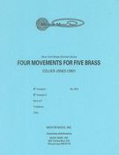 Four Movements For Five Brass : Brass Quintet.