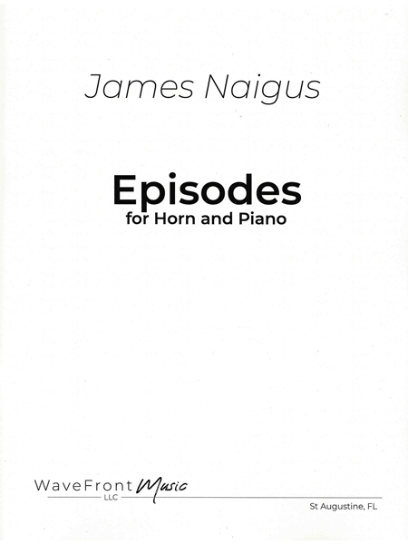 Episodes : For Horn and Piano.