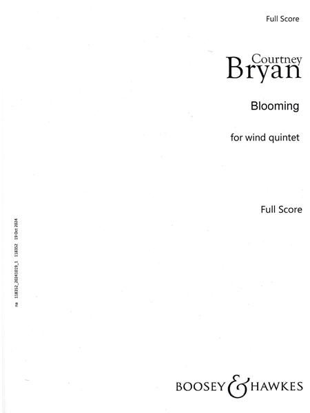 Blooming : For Wind Quintet.