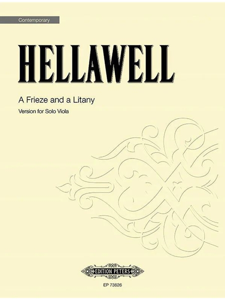 A Frieze and A Litany : Version For Solo Viola.