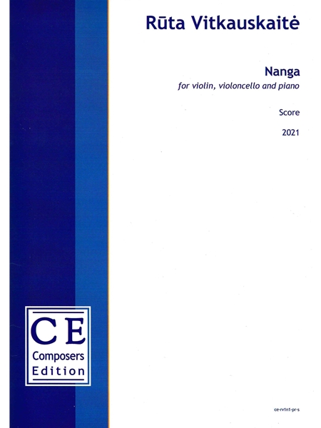 Nanga : For Violin, Violoncello and Piano (2021).