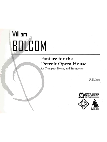 Fanfare For The Detroit Opera House : For Trumpets, Horns and Trombones (1996).