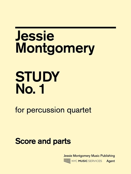 Study No. 1 : For Percussion Quartet (2023).