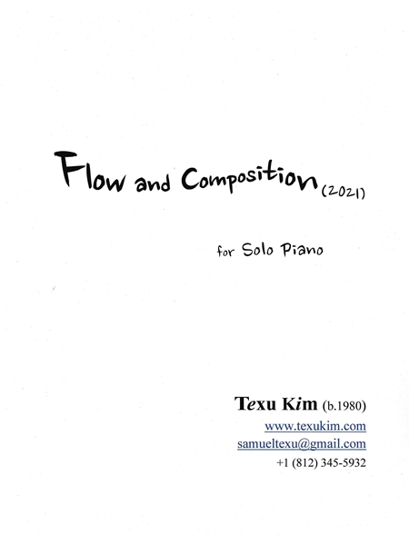 Flow and Composition : For Solo Piano (2021).