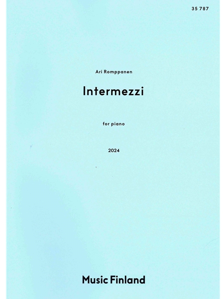 Intermezzi : For Piano (2024).