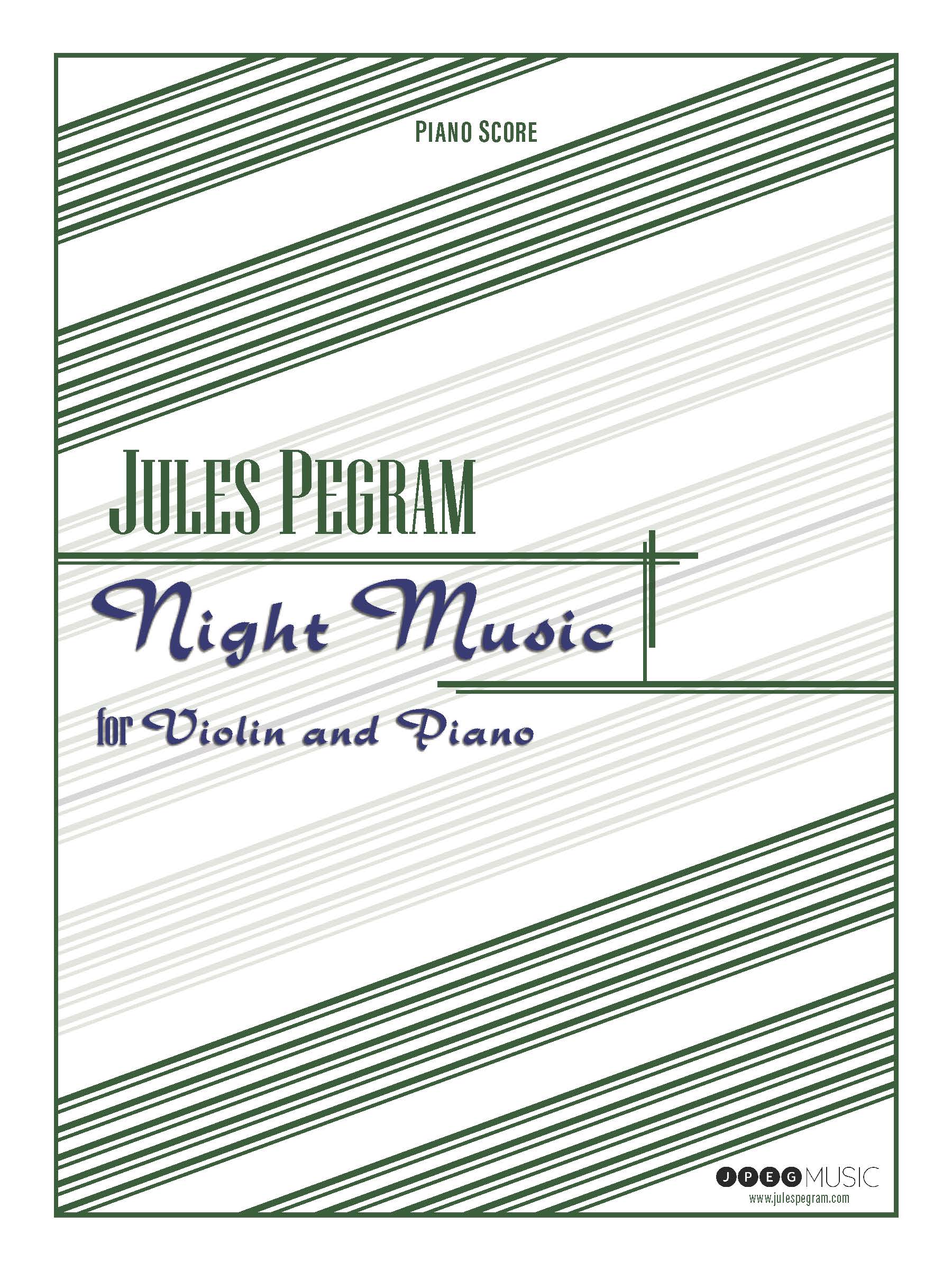 Night Music : For Violin and Piano (2014).