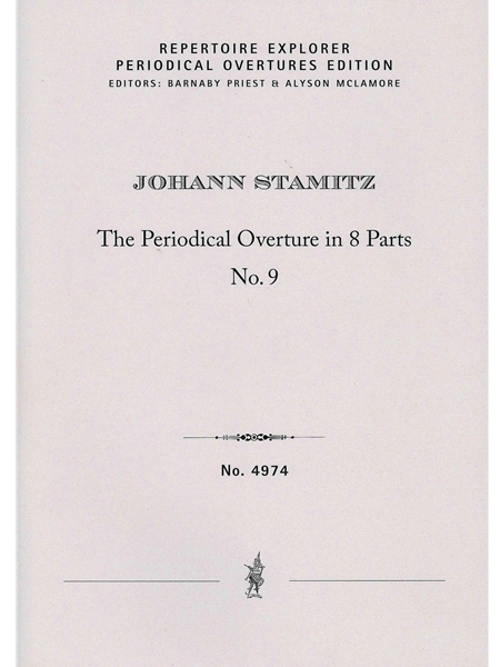 Periodical Overture In 8 Parts, No. 9 / edited by Barnaby Priest and Alyson Mclamore.