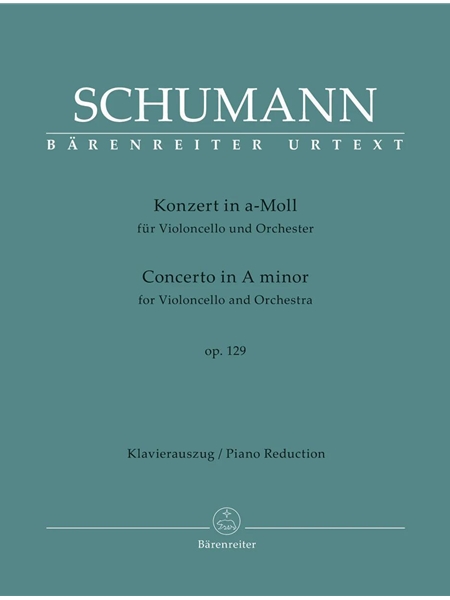 Konzert In A-Moll, Op. 129 : Für Violonello und Orchester - Piano reduction.