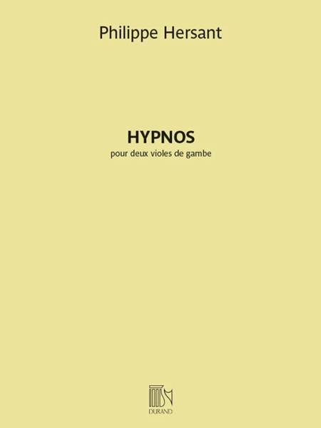 Hypnos : Pour Deux Violes De Gambe (2016).