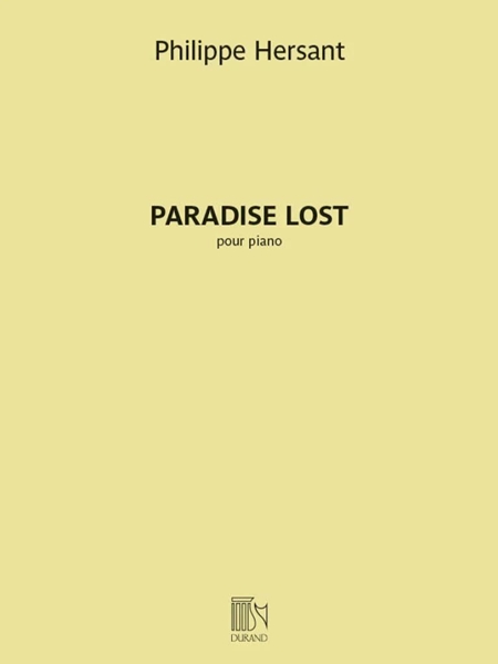 Paradise Lost : Pour Piano (2019).