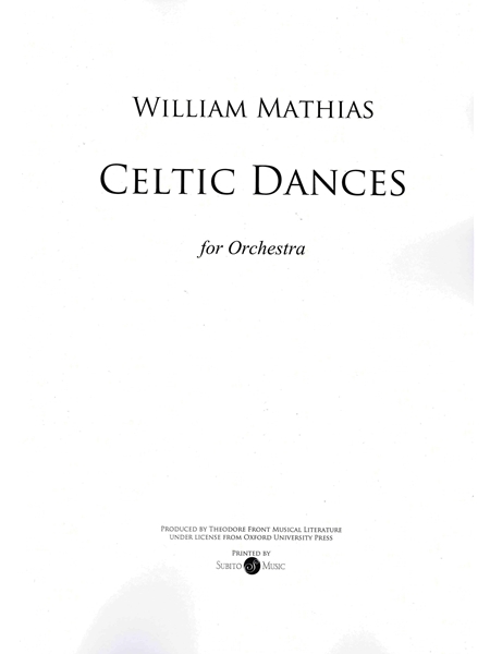 Celtic Dances : For Orchestra (1992).