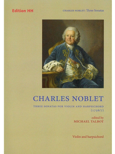 Three Sonatas For Violin and Harpsichord (1756/7) / edited by Michael Talbot.