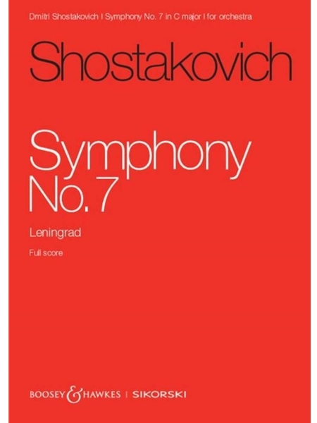 Symphony No. 7, Op. 60 - Leningrad : For Orchestra.