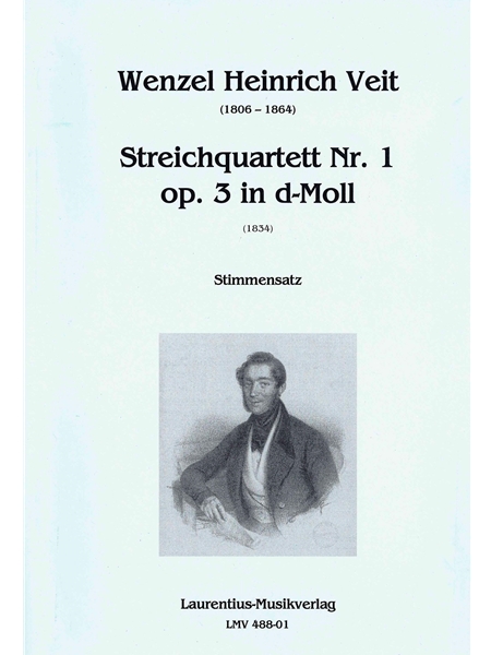 Streichquartett Nr. 1 Op. 3 In D-Moll (1834).