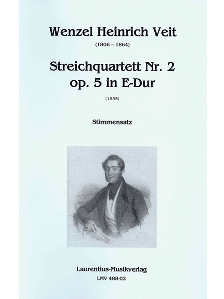 Streichquartett Nr. 2 Op. 5 In E-Dur (1835).