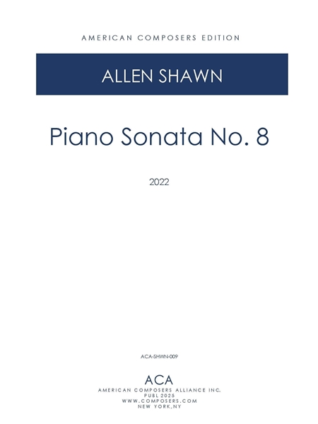 Piano Sonata No. 8 (2022).