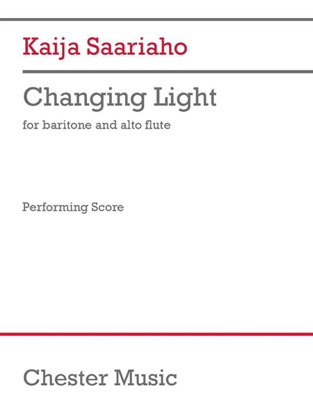 Changing Light : For Baritone and Alto Flute.