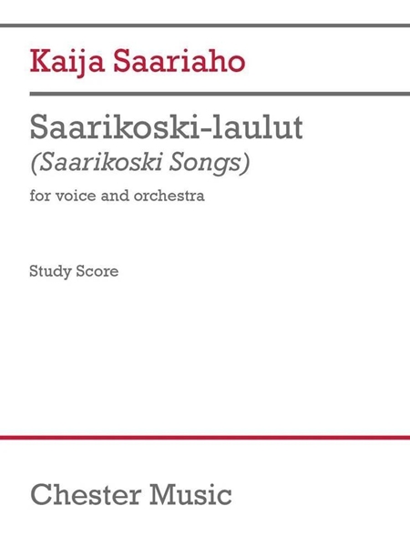 Saarikoski-Laulut = Saarikoski Songs : For Voice and Orchestra (2020-2021).
