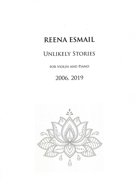 Unlikely Stories : For Violin and Piano (2006, 2019).