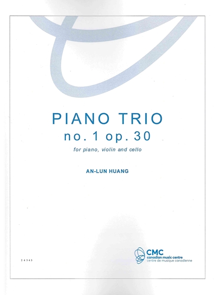 Piano Trio No. 1, Op. 30 : For Piano, Violin and Cello (1981).