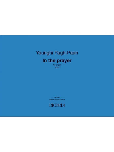 In The Prayer : For Organ (2020).