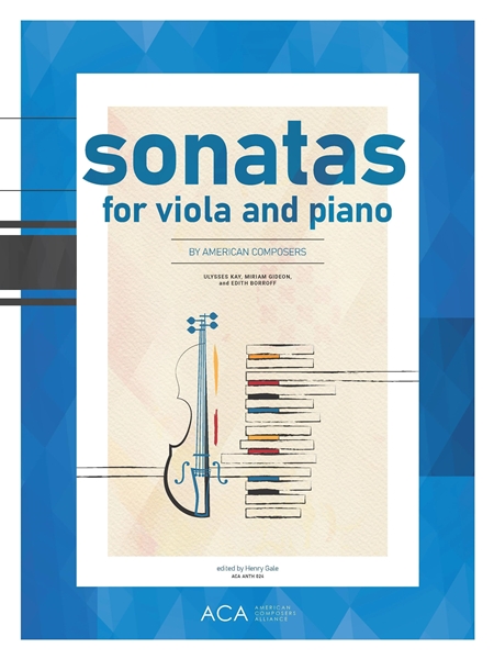 Sonatas For Viola and Piano by American Composers.