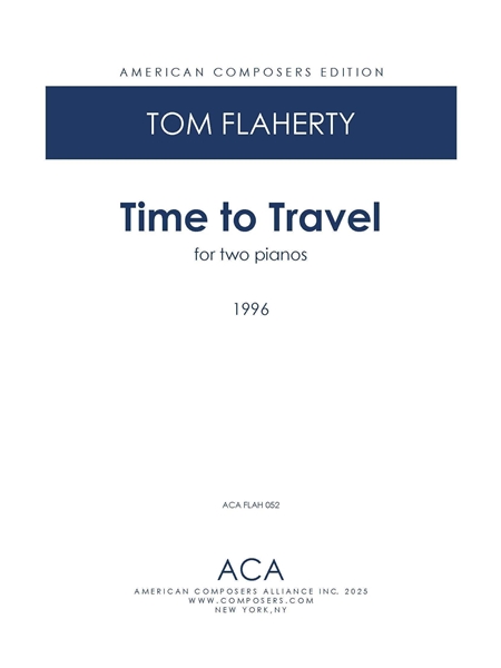 Time To Travel : For Two Pianos (1996).