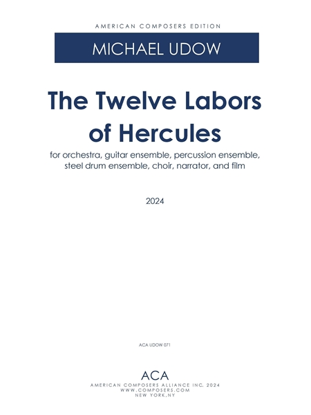 The Twelve Labors of Hercules (2024).