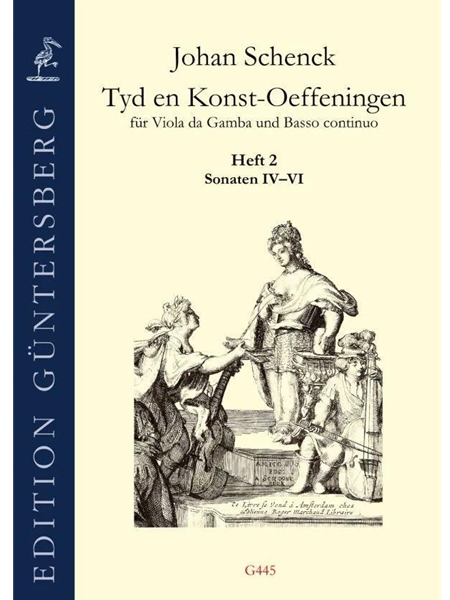 Tyd En Konst-Oeffeningen, Heft 2 - Sonaten IV-VI : Für Viola Da Gamba und Basso Continuo.