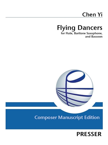 Flying Dancers : For Flute, Baritone Saxophone and Bassoon.