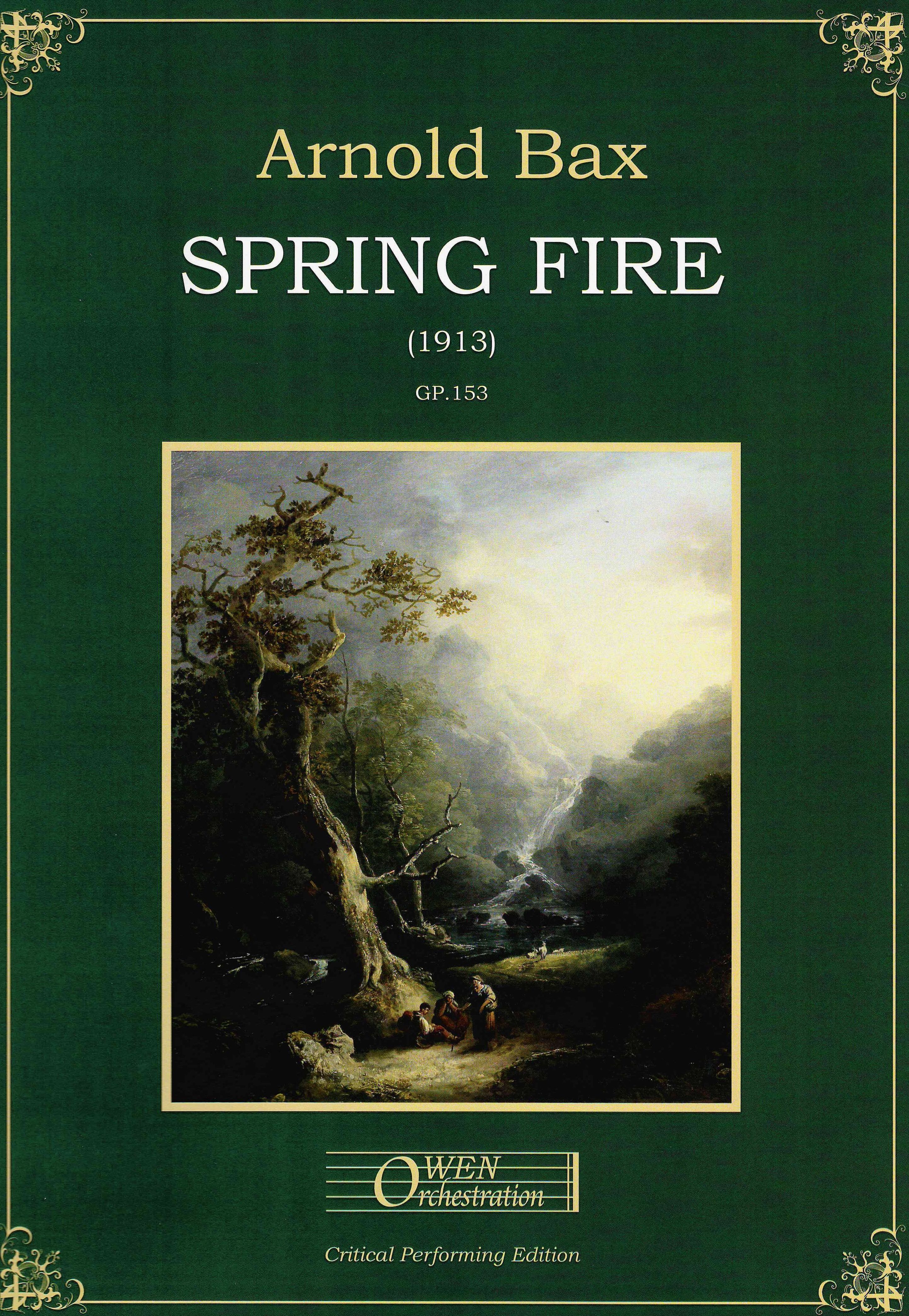 Spring Fire, Gp.153 (1913) : For Orchestra / edited by George Owen.