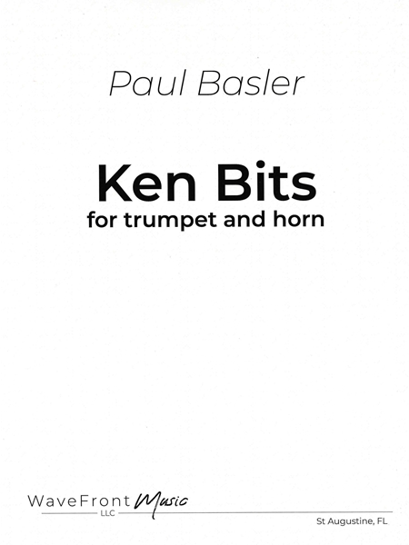 Ken Bits : For Trumpet and Horn (1994).